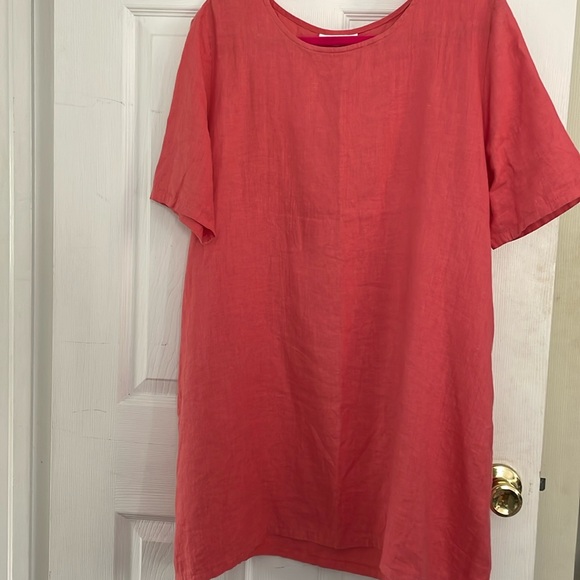 Bryn Walker fabulous linen dress w pockets. Worn a couple times. Small fits M - Picture 1 of 3